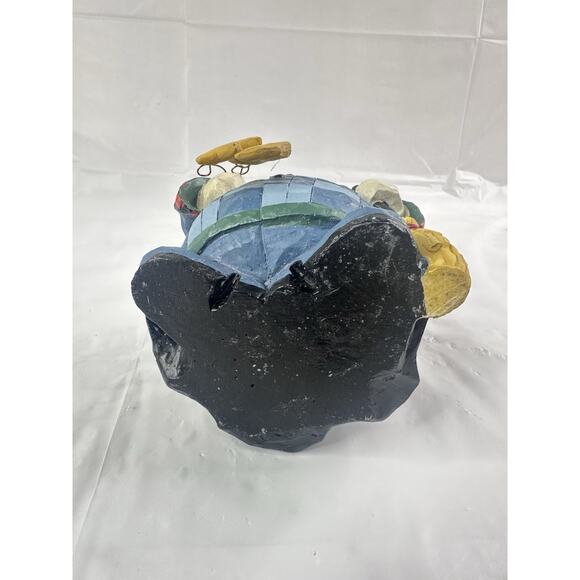 Halloween Primitive Folk Art Classic Americana Witch Figurine Decor Resin - Picture 6 of 7